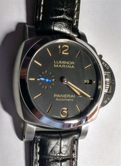 panerai 1392 thickness|Panerai luminor manual.